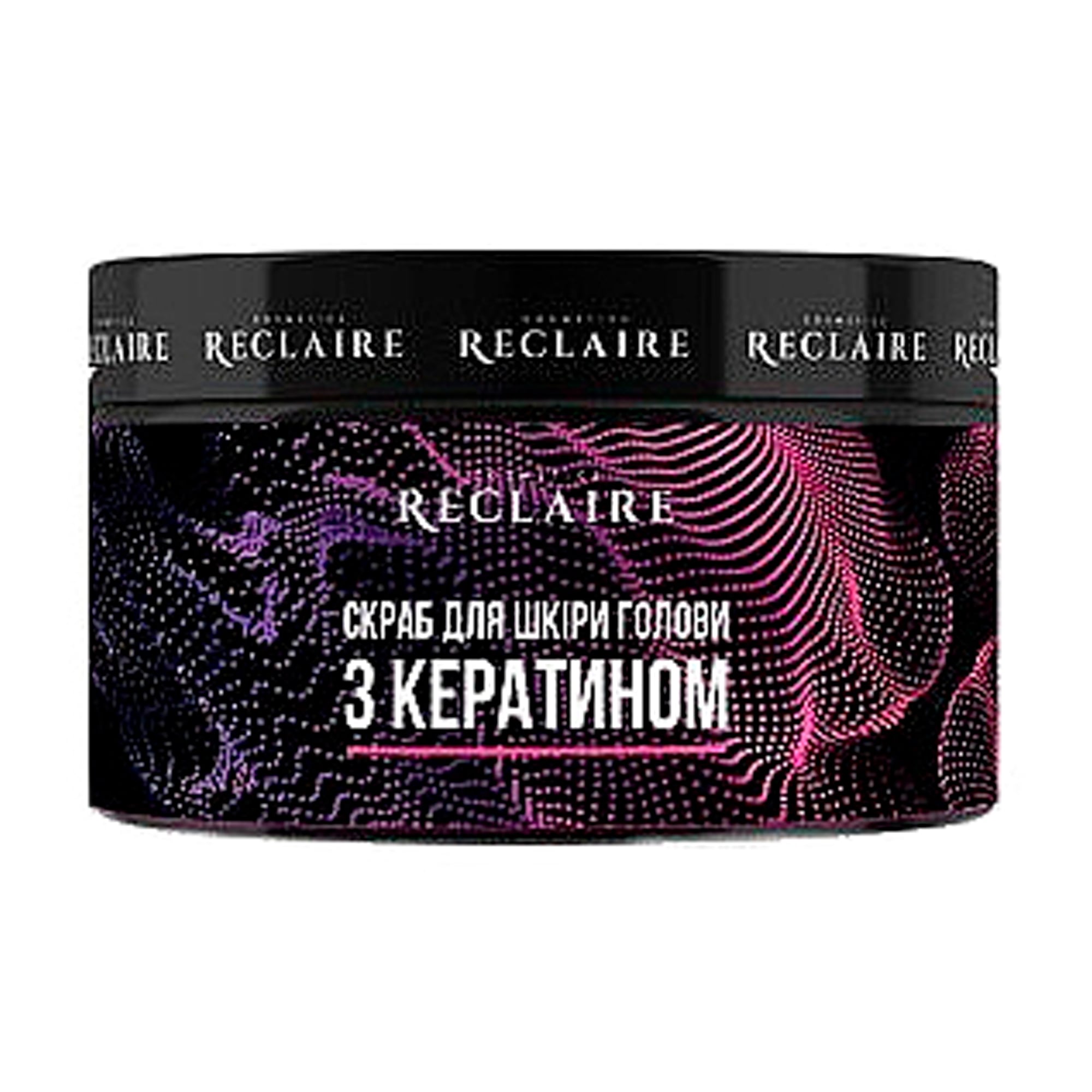 Скраб для шкіри голови Reclaire з кератином, 200 мл